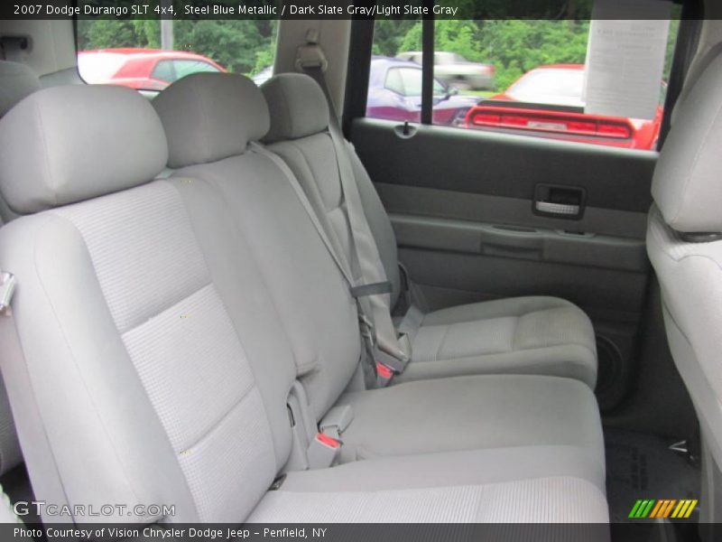 Steel Blue Metallic / Dark Slate Gray/Light Slate Gray 2007 Dodge Durango SLT 4x4