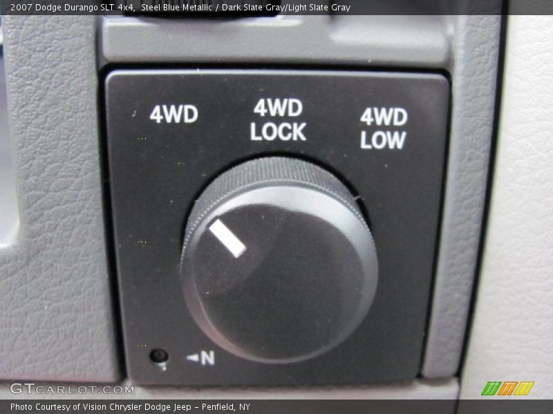 Steel Blue Metallic / Dark Slate Gray/Light Slate Gray 2007 Dodge Durango SLT 4x4
