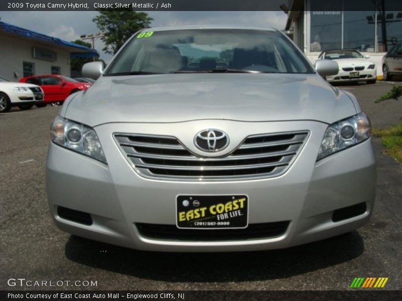 Classic Silver Metallic / Ash 2009 Toyota Camry Hybrid