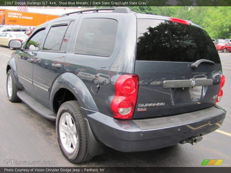 Steel Blue Metallic / Dark Slate Gray/Light Slate Gray 2007 Dodge Durango SLT 4x4