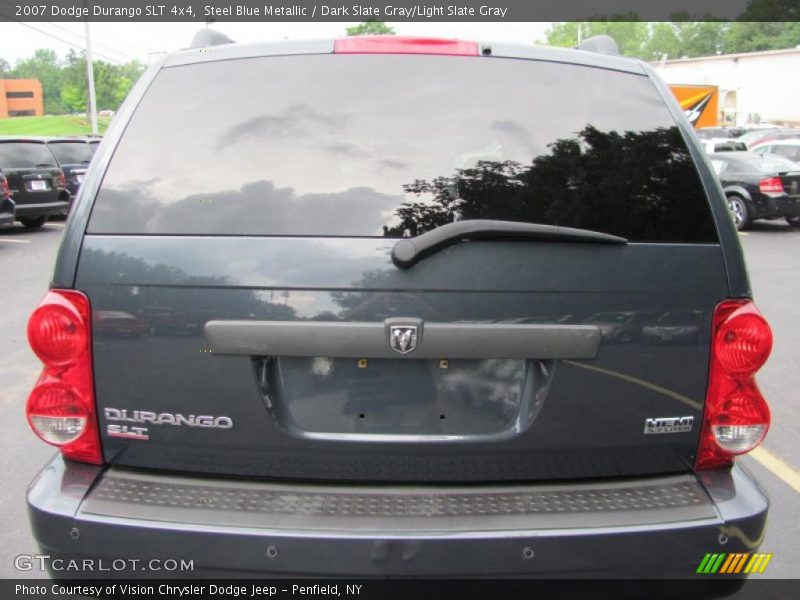 Steel Blue Metallic / Dark Slate Gray/Light Slate Gray 2007 Dodge Durango SLT 4x4