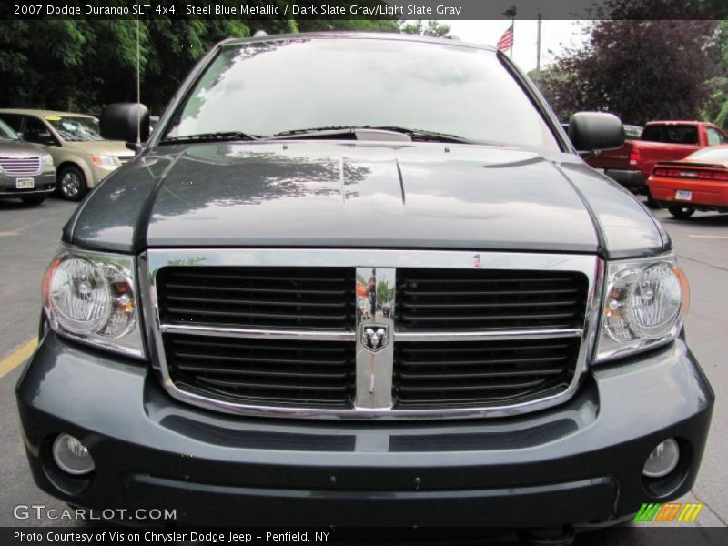 Steel Blue Metallic / Dark Slate Gray/Light Slate Gray 2007 Dodge Durango SLT 4x4