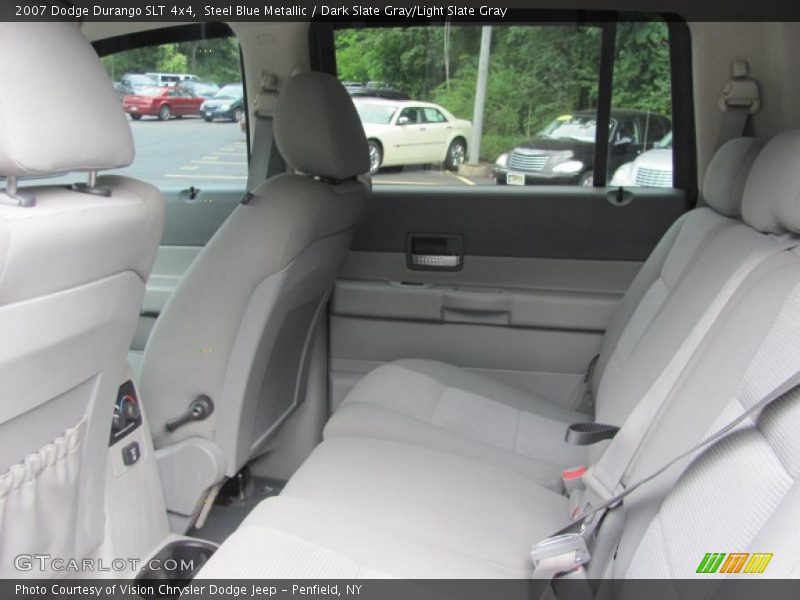 Steel Blue Metallic / Dark Slate Gray/Light Slate Gray 2007 Dodge Durango SLT 4x4