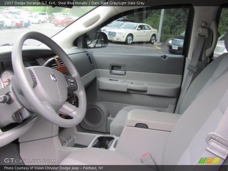 Steel Blue Metallic / Dark Slate Gray/Light Slate Gray 2007 Dodge Durango SLT 4x4