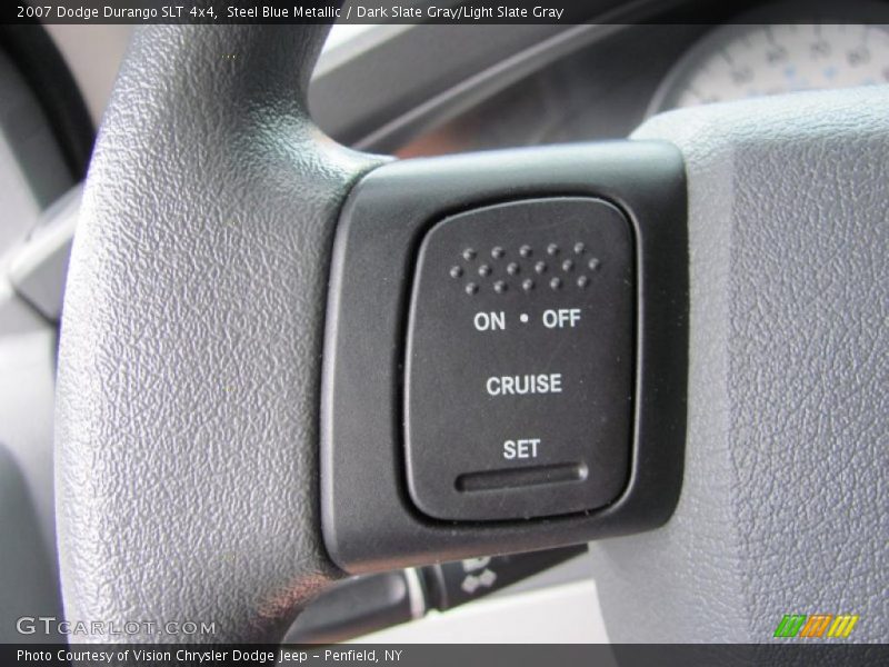 Steel Blue Metallic / Dark Slate Gray/Light Slate Gray 2007 Dodge Durango SLT 4x4