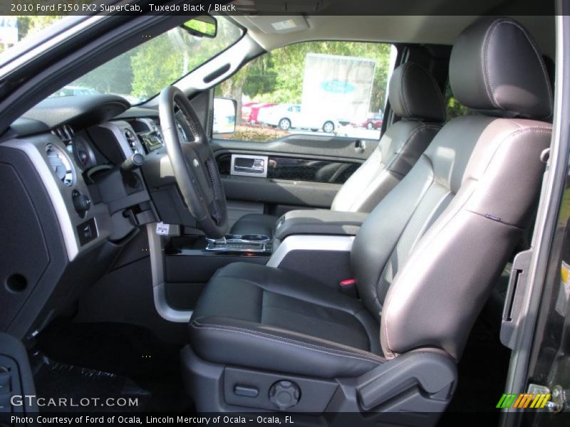 Tuxedo Black / Black 2010 Ford F150 FX2 SuperCab
