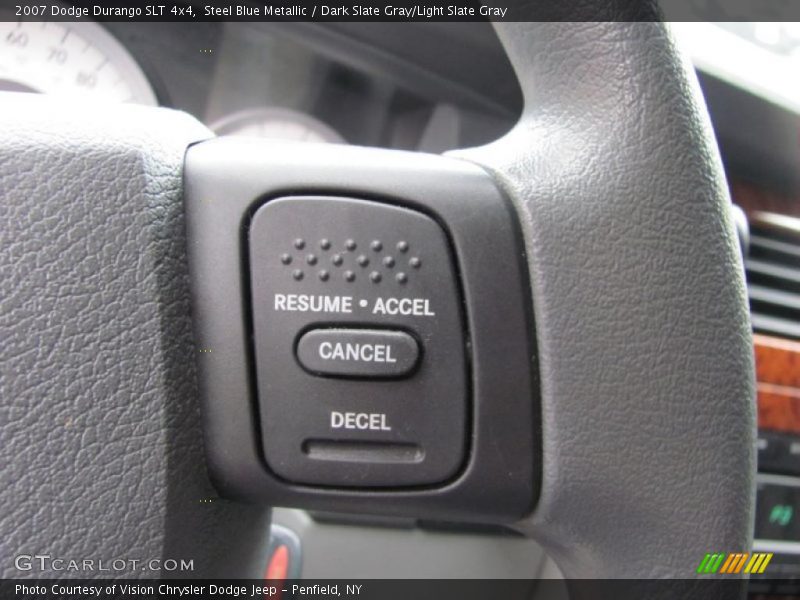 Steel Blue Metallic / Dark Slate Gray/Light Slate Gray 2007 Dodge Durango SLT 4x4