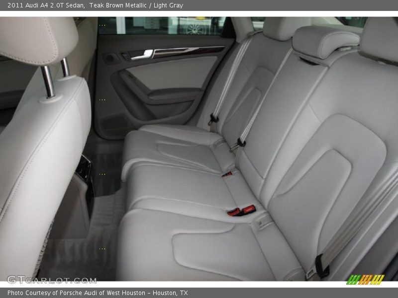 Teak Brown Metallic / Light Gray 2011 Audi A4 2.0T Sedan