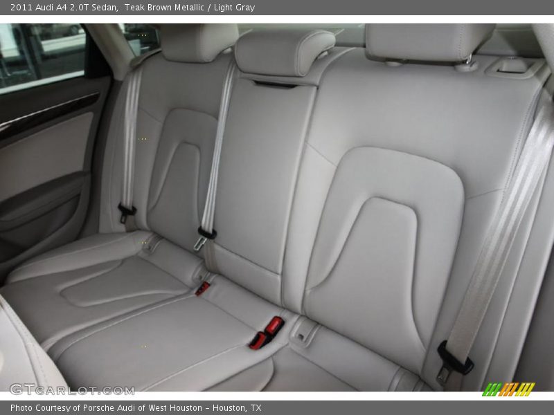 Teak Brown Metallic / Light Gray 2011 Audi A4 2.0T Sedan
