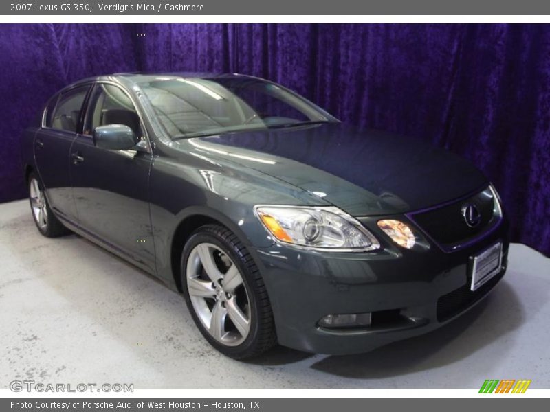 Verdigris Mica / Cashmere 2007 Lexus GS 350