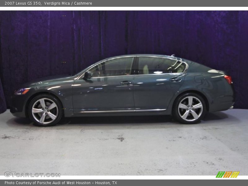 Verdigris Mica / Cashmere 2007 Lexus GS 350