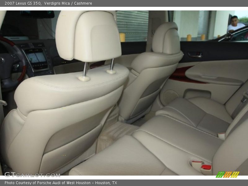 Verdigris Mica / Cashmere 2007 Lexus GS 350