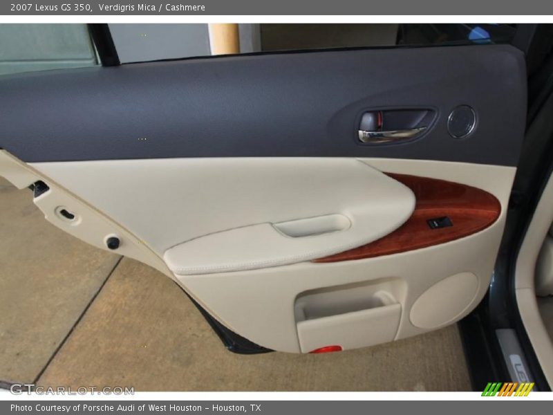 Verdigris Mica / Cashmere 2007 Lexus GS 350