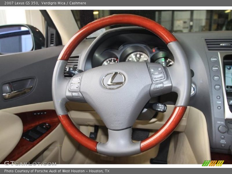 Verdigris Mica / Cashmere 2007 Lexus GS 350