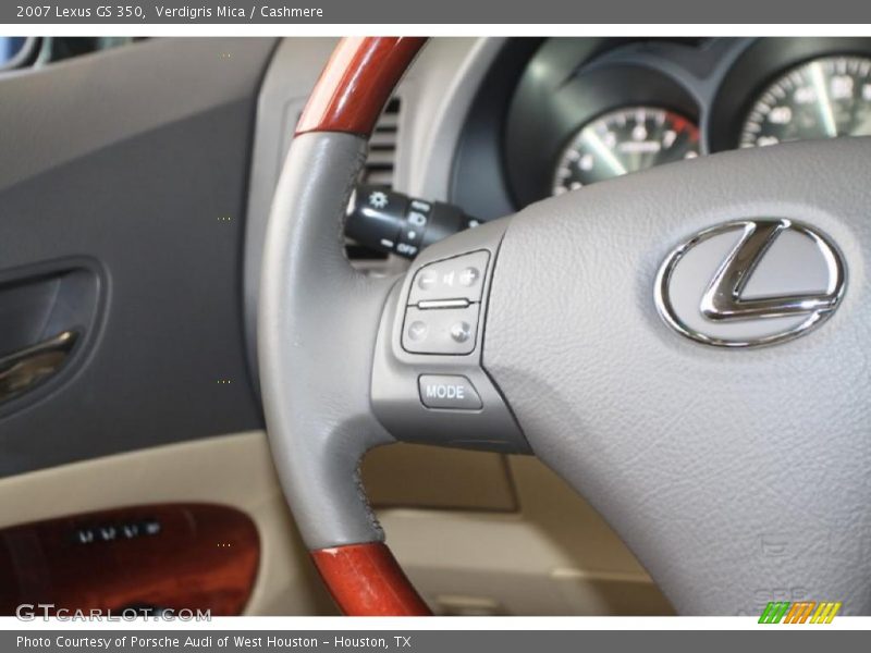 Verdigris Mica / Cashmere 2007 Lexus GS 350