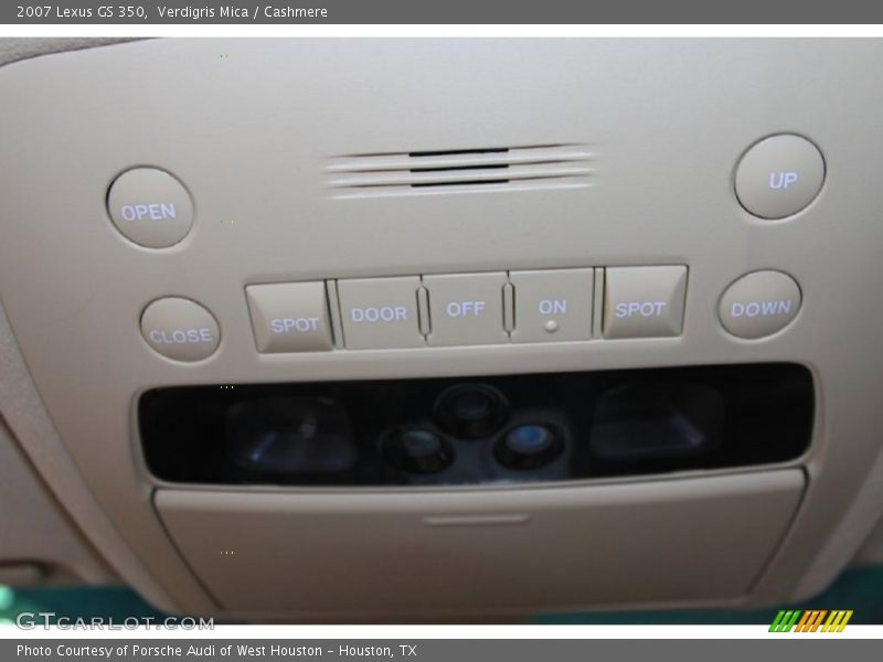 Verdigris Mica / Cashmere 2007 Lexus GS 350