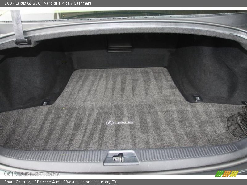 Verdigris Mica / Cashmere 2007 Lexus GS 350