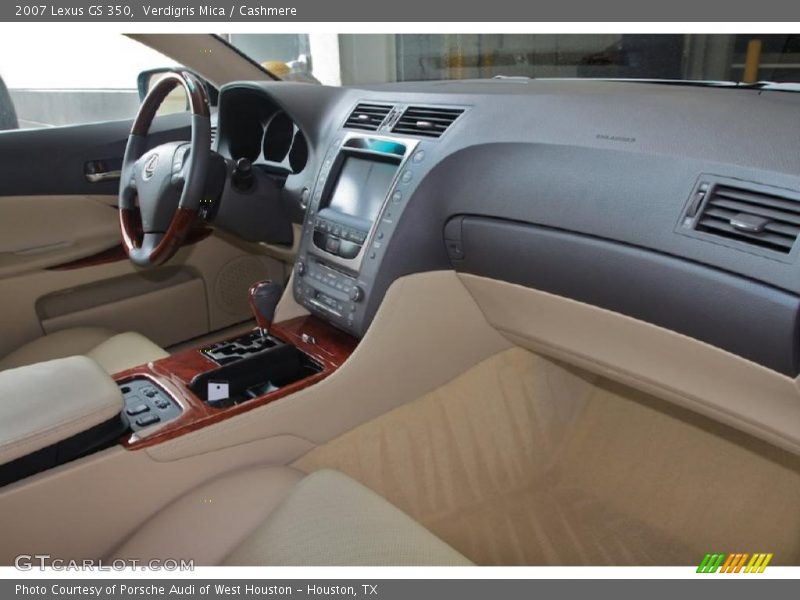 Verdigris Mica / Cashmere 2007 Lexus GS 350