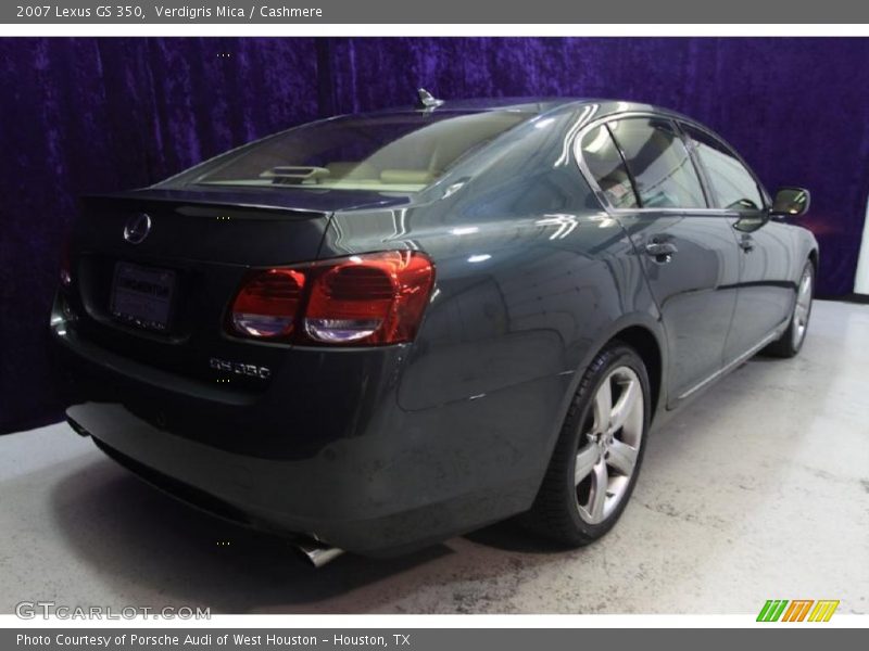 Verdigris Mica / Cashmere 2007 Lexus GS 350