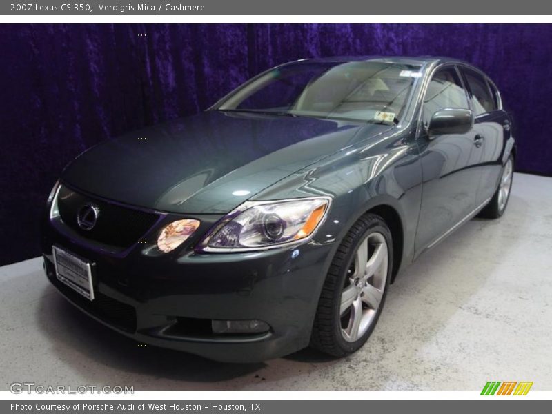 Verdigris Mica / Cashmere 2007 Lexus GS 350