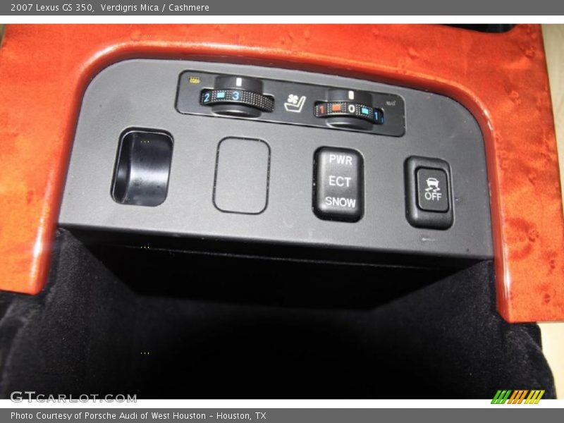 Verdigris Mica / Cashmere 2007 Lexus GS 350