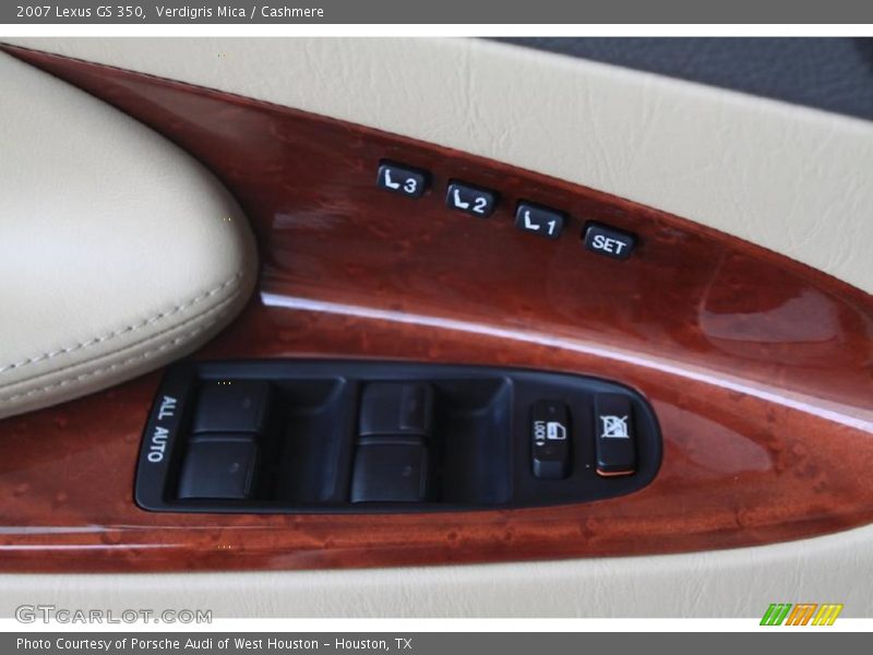 Verdigris Mica / Cashmere 2007 Lexus GS 350
