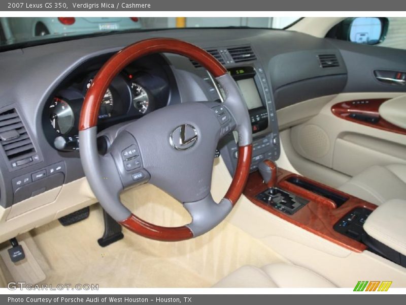 Verdigris Mica / Cashmere 2007 Lexus GS 350