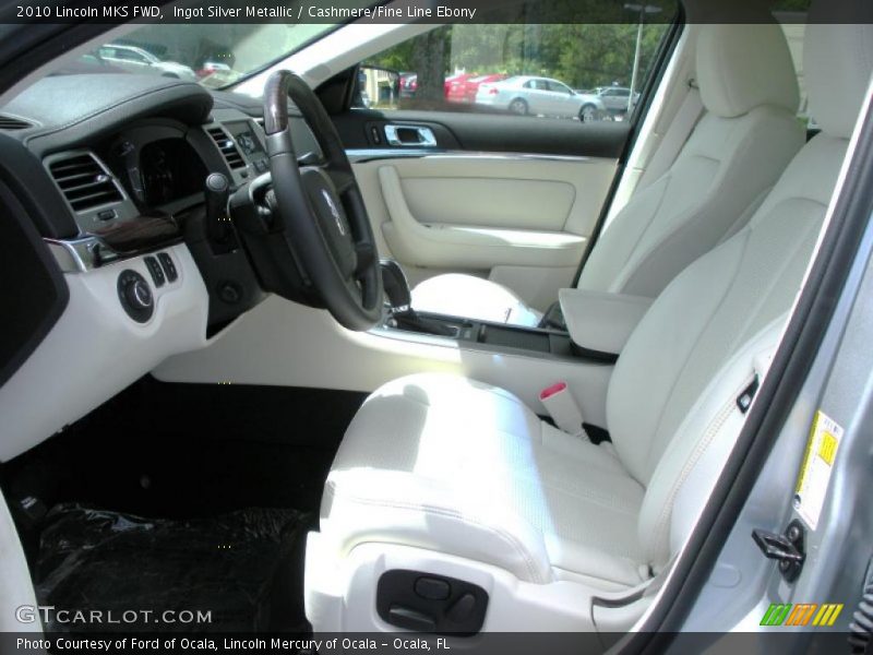Ingot Silver Metallic / Cashmere/Fine Line Ebony 2010 Lincoln MKS FWD