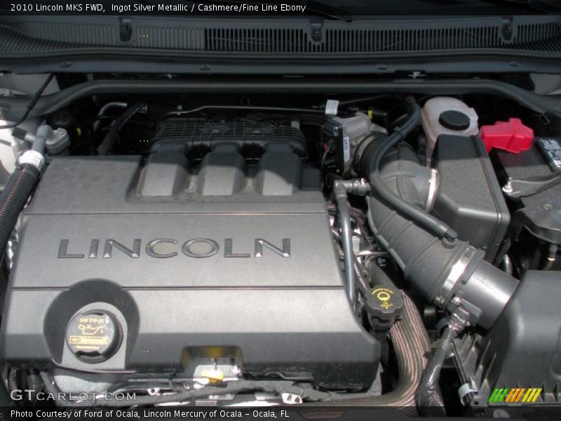 Ingot Silver Metallic / Cashmere/Fine Line Ebony 2010 Lincoln MKS FWD