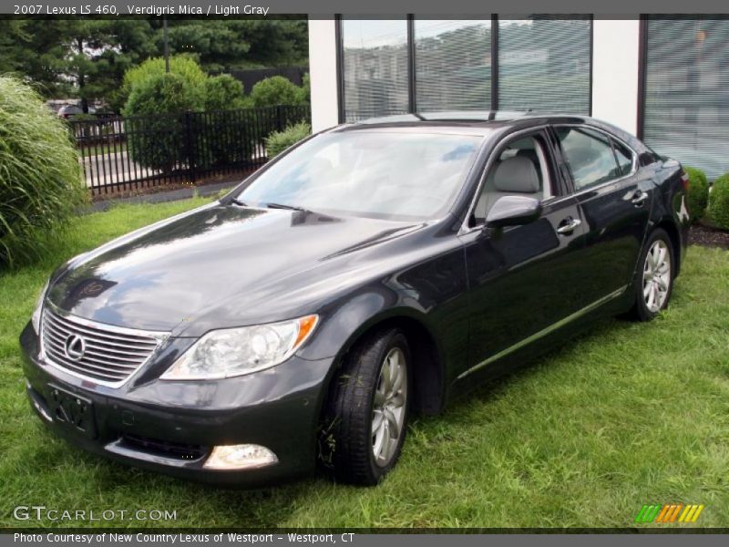 Verdigris Mica / Light Gray 2007 Lexus LS 460