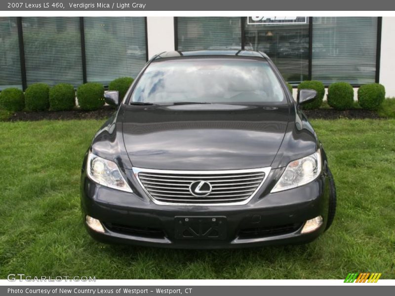 Verdigris Mica / Light Gray 2007 Lexus LS 460