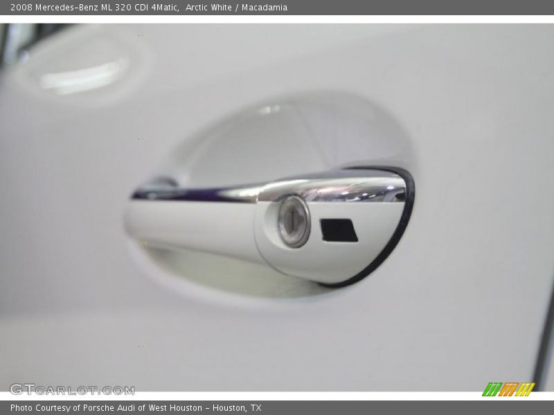 Arctic White / Macadamia 2008 Mercedes-Benz ML 320 CDI 4Matic