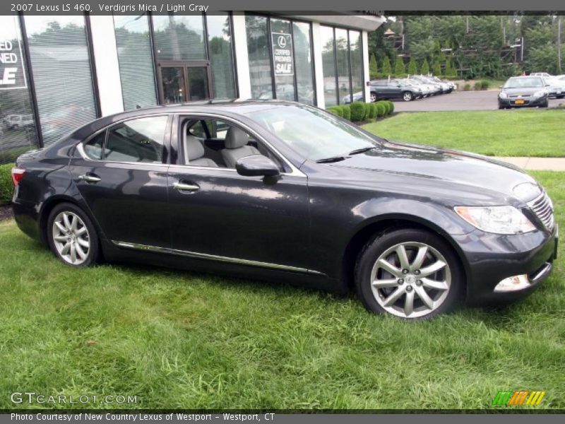 Verdigris Mica / Light Gray 2007 Lexus LS 460