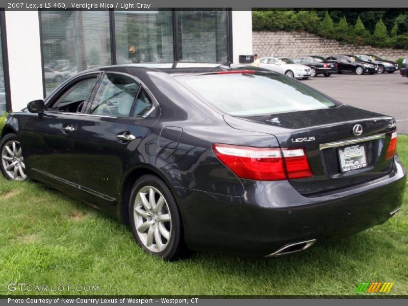 Verdigris Mica / Light Gray 2007 Lexus LS 460
