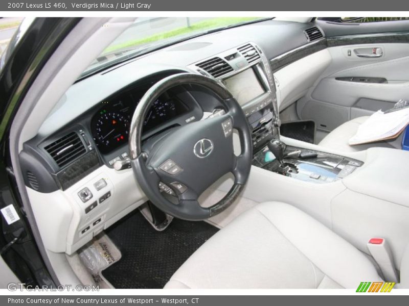 Verdigris Mica / Light Gray 2007 Lexus LS 460
