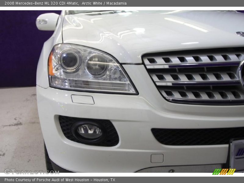 Arctic White / Macadamia 2008 Mercedes-Benz ML 320 CDI 4Matic