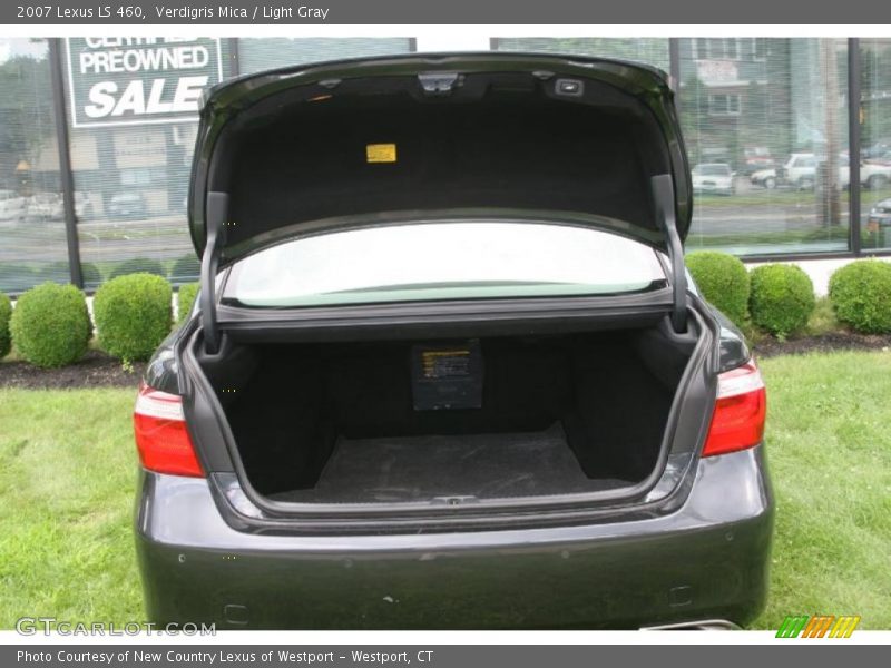 Verdigris Mica / Light Gray 2007 Lexus LS 460