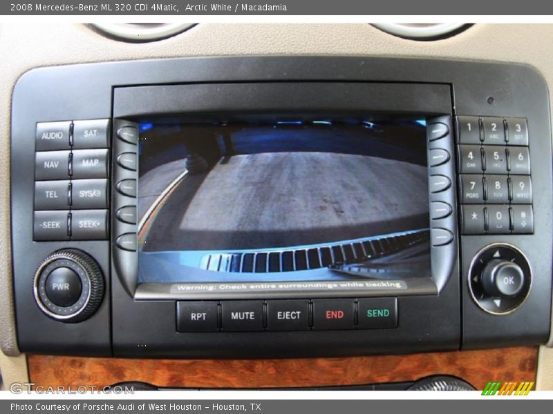 Arctic White / Macadamia 2008 Mercedes-Benz ML 320 CDI 4Matic