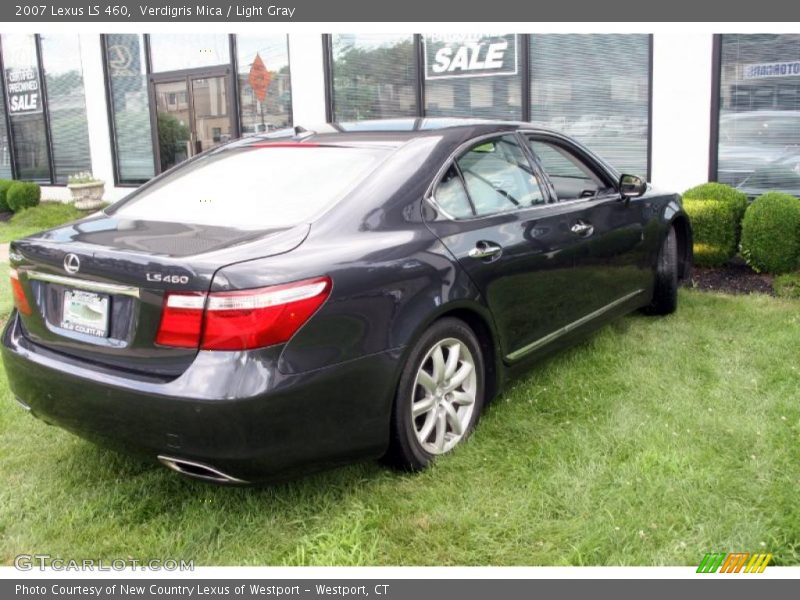 Verdigris Mica / Light Gray 2007 Lexus LS 460