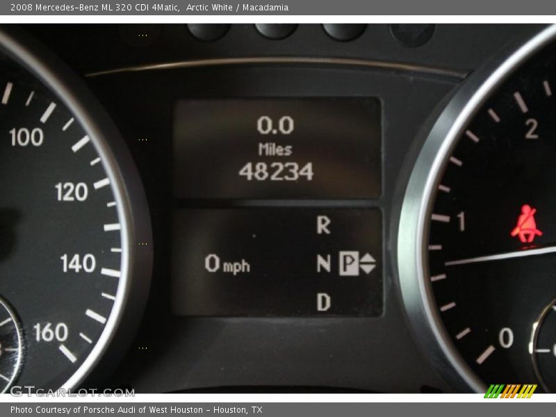 Arctic White / Macadamia 2008 Mercedes-Benz ML 320 CDI 4Matic