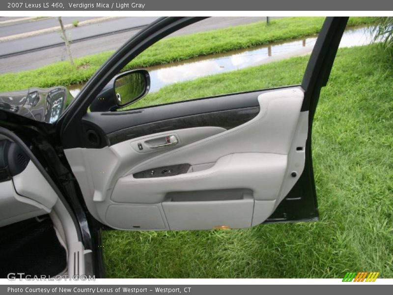 Verdigris Mica / Light Gray 2007 Lexus LS 460