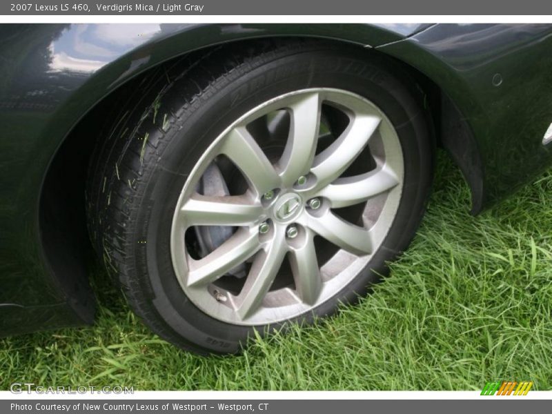 Verdigris Mica / Light Gray 2007 Lexus LS 460