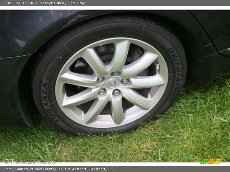 Verdigris Mica / Light Gray 2007 Lexus LS 460