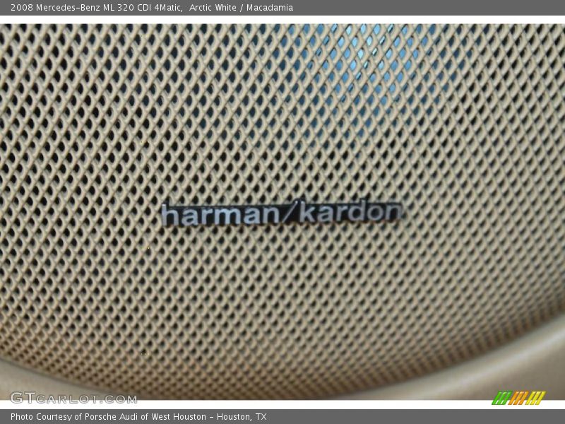 Arctic White / Macadamia 2008 Mercedes-Benz ML 320 CDI 4Matic