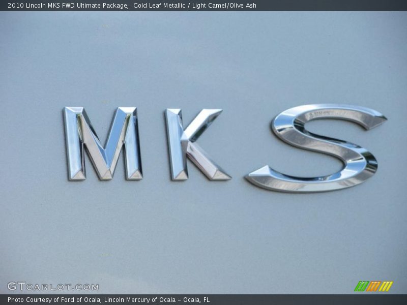 Gold Leaf Metallic / Light Camel/Olive Ash 2010 Lincoln MKS FWD Ultimate Package