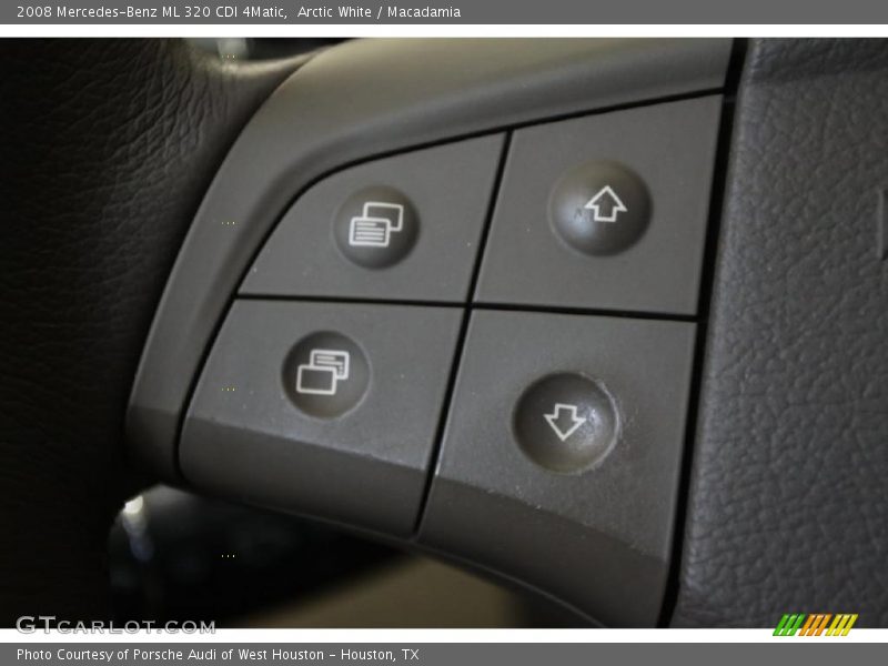 Arctic White / Macadamia 2008 Mercedes-Benz ML 320 CDI 4Matic