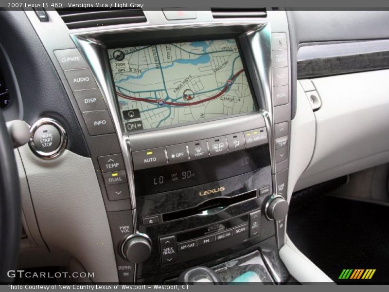 Verdigris Mica / Light Gray 2007 Lexus LS 460