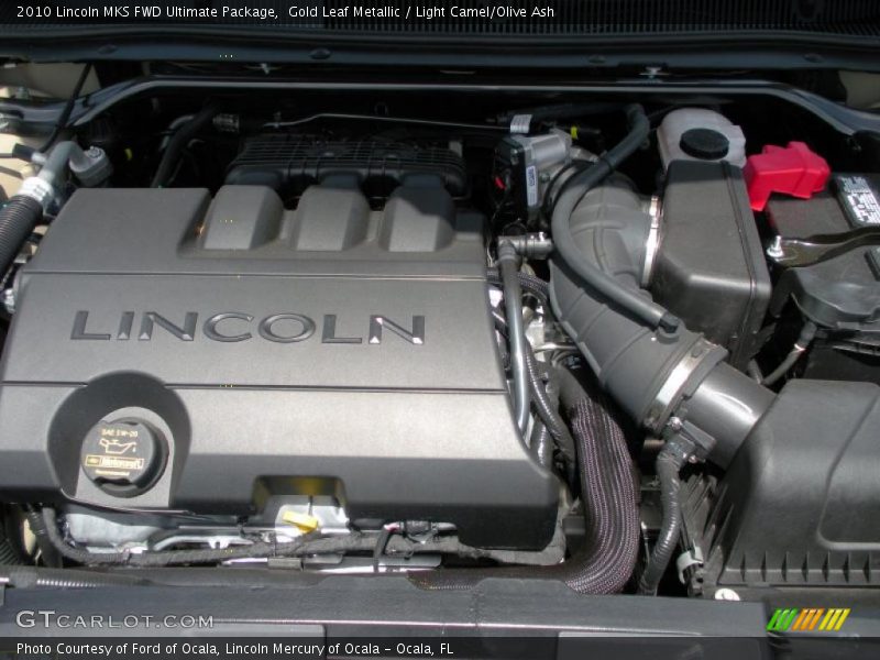 Gold Leaf Metallic / Light Camel/Olive Ash 2010 Lincoln MKS FWD Ultimate Package