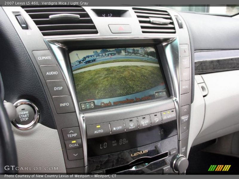 Verdigris Mica / Light Gray 2007 Lexus LS 460