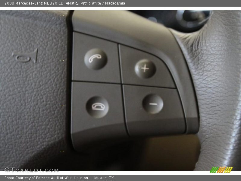 Arctic White / Macadamia 2008 Mercedes-Benz ML 320 CDI 4Matic